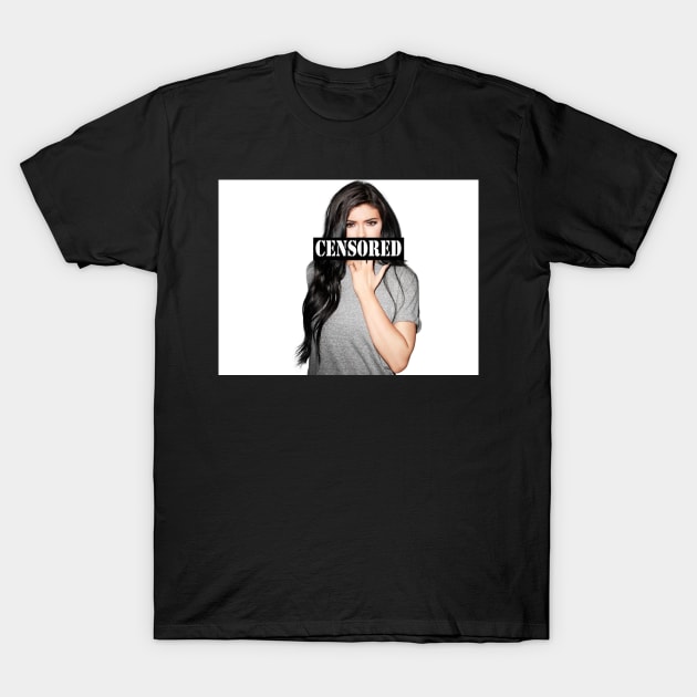 Kylie Jenner Censor T-Shirt by JuliesDesigns
